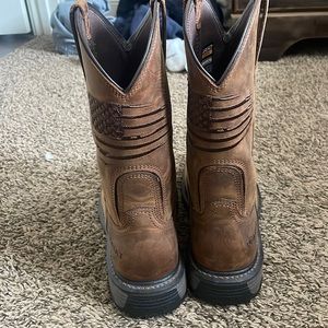 Mens Workhog Ariat Composite Toe Boots
